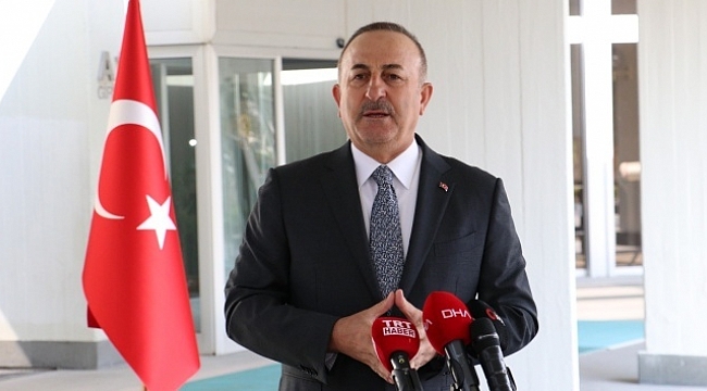 Bakan Çavuşoğlu: 'Ukrayna'da ve çevresindeki son gelişmeleri yakından takip ediyoruz'.
