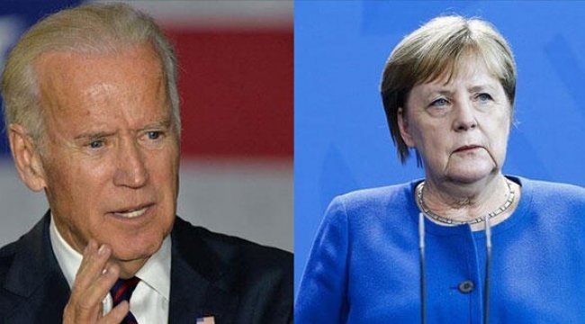 Biden ve Merkel'den Ukrayna görüşmesi