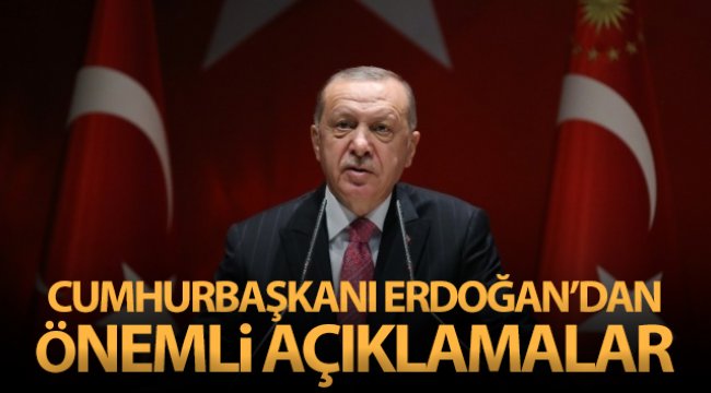 Cumhurbaşkanı Erdoğan&#039;dan kabine sonrası önemli açıklamalar