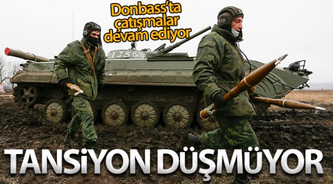 Donbass'ta tansiyon düşmüyor: 1 asker öldü, 2 asker yaralandı