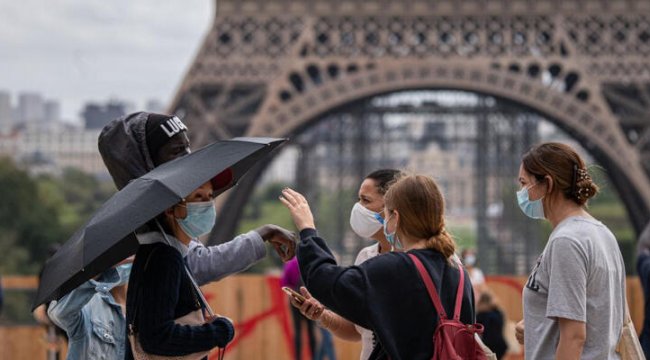 Fransa&#039;da son 24 saatte 29 bin 344 Kovid-19 vakası tespit edildi