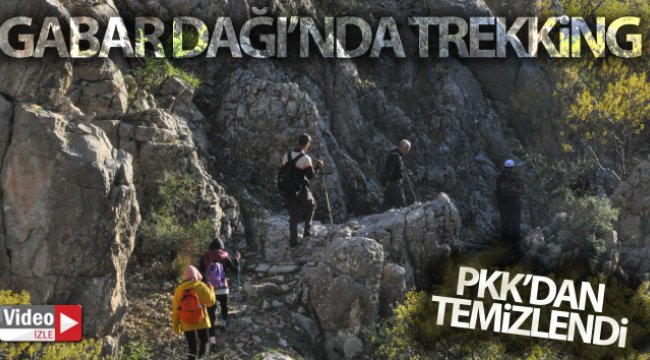 Gabar Dağı doğaseverlerin trekking merkezi oldu