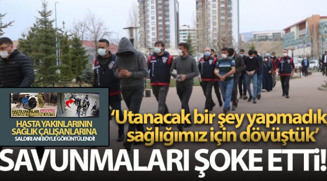 Hastanede terör estirdiler, savunmaları şoke etti