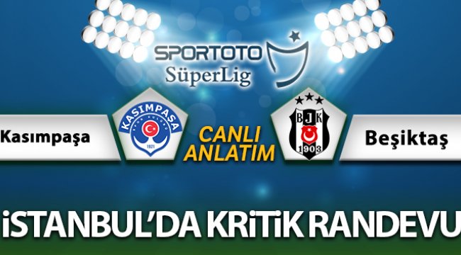 Kasımpaşa Beşiktaş Maç Anlatımı