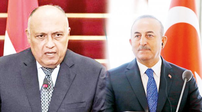 Mısır ile önemli temas: Çavuşoğlu ile Şükrü telefonda görüştü