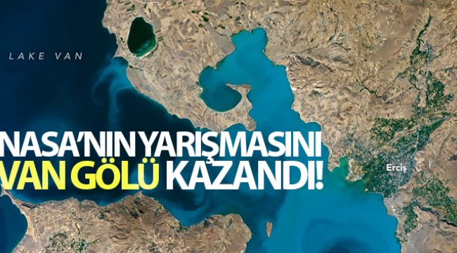 NASA fotoğraf yarışmasını Van Gölü kazandı