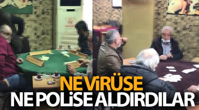 Ne virüse ne polise aldırdılar