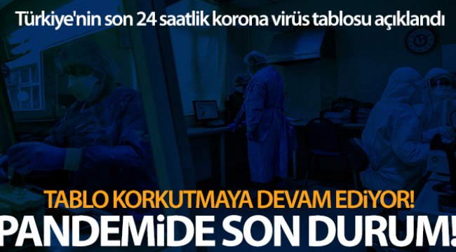 Son 24 saatte korona virüsten 185 kişi hayatını kaybetti