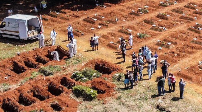 Son dakika haberi: Brezilya'da can kaybı ilk kez 4 bini geçti
