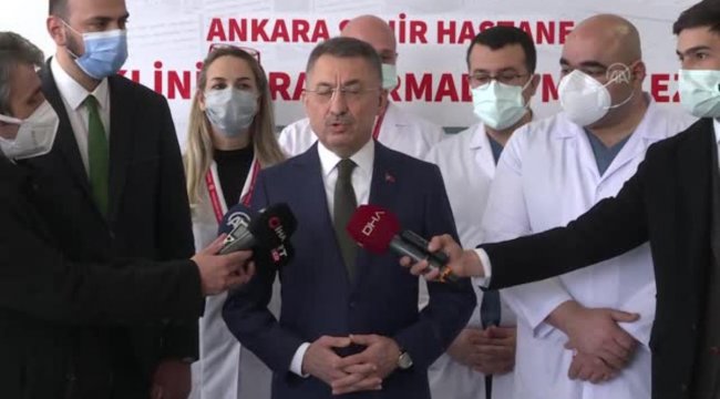 Son dakika haberleri | Oktay: 'Bugün itibariyle 18 tane Türkiye'de fiili olarak çalışılan aşılarımız var'