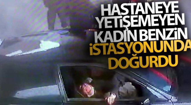 Sultanbeyli’de hastaneye yetişemeyen kadın, benzin istasyonunda doğurdu
