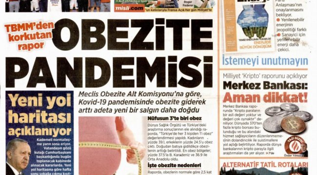 31 Mayıs 2021 Günün gazete manşetleri - Resim 1