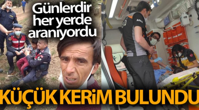 Burdur’da kaybolan işitme ve konuşma engelli küçük Kerim bulundu
