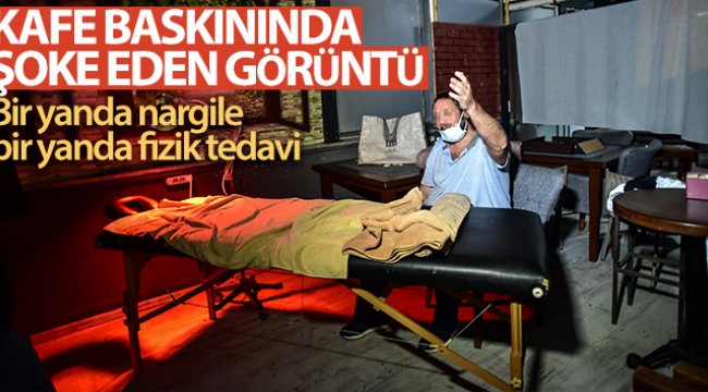 Kafe baskınında şoke eden görüntü