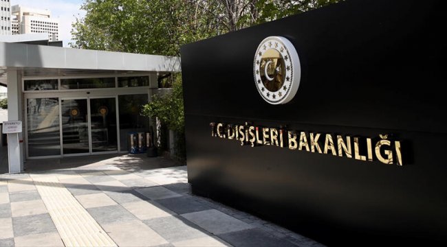 Son dakika... Dışişleri: