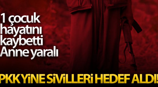 Terör örgütü PKK Afrin’de masum sivilleri hedef aldı