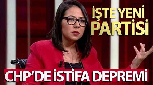 CHP İstanbul milletvekili Sera Kadıgil istifa ederek, Türkiye İşçi Partisi'ne katıldı.