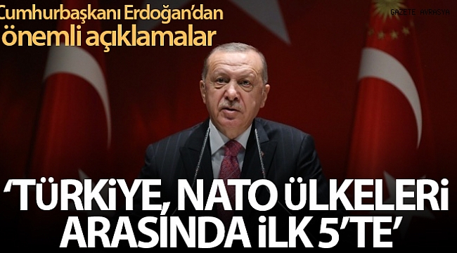 Cumhurbaşkanı Erdoğan'dan gündeme dair önemli açıklamalar.