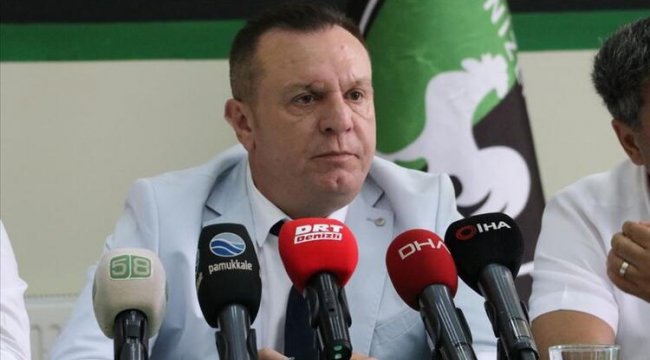 Denizlispor Başkanı Ali Çetin, yeni seçimlerde aday olmayacağını açıkladı