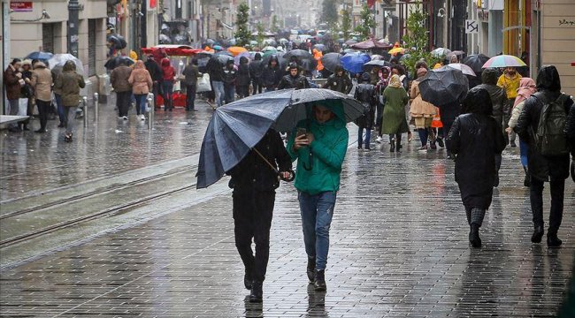 İstanbul'da sağanak bekleniyor