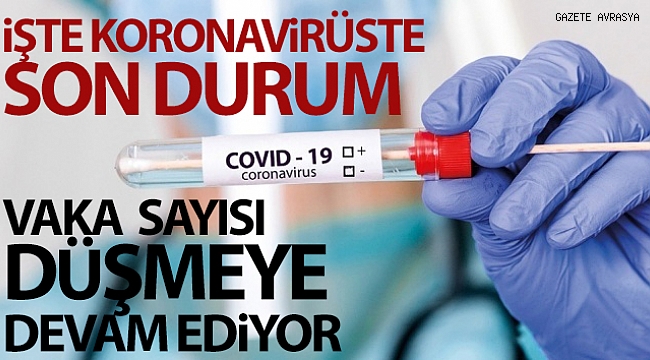 Koronavirüste son veriler paylaşıldı.