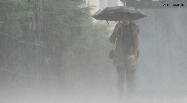 Meteoroloji uyardı! Sağanak yağış geliyor
