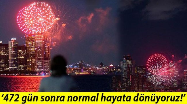 Salgında en büyük kayıpları vermişti... New York&#039;ta yasaklar büyük kutlamalarla kaldırıldı!