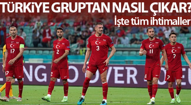 Türkiye gruptan nasıl çıkar? İşte ihtimaller