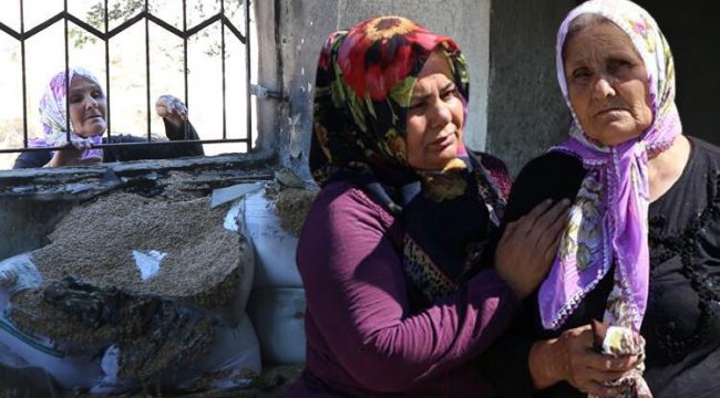10 yıl önce bakkalı yanmıştı, Adana'da iki gün önce çıkan yangında evi de kül oldu