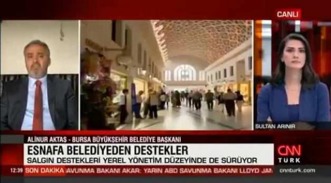 Alinur Aktaş&#039;tan Bursa&#039;ya Kurban Bayramı müjdesi