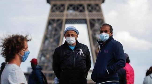 Fransa'da Kovid-19 vakaları artmaya başladı