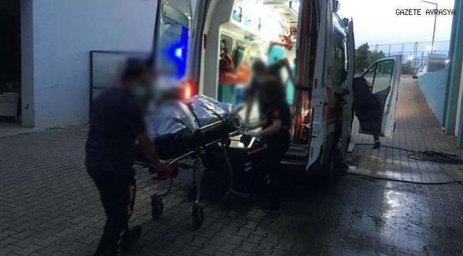 Motosiklet sürücüsünün feci ölümü