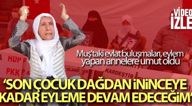 Muş’taki ilk evlat buluşması, eylem yapan annelere umut oldu
