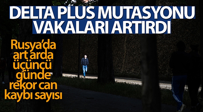 Rusya'da salgında art arda üçüncü günde rekor.