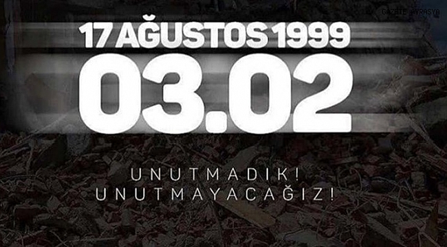 17 Ağustos depremi mesajları sözleri! 17 Ağustos 1999 Gölcük depremi anma mesajları, sözleri ve fotoğrafları.