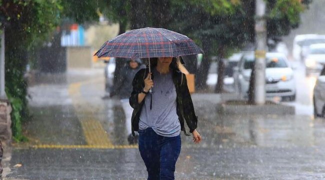21 Ağustos 2021 Hava Durumu: Meteoroloji'den kuvvetli yağış uyarısı