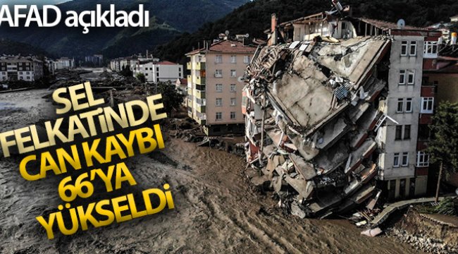 AFAD yaşanan sellerde son durumu açıkladı!