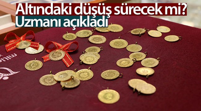 Altındaki düşüşün sebebi ‘değersiz dolar’