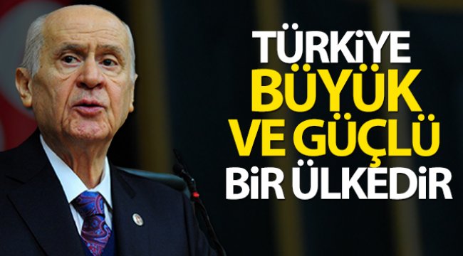 Bahçeli: &#039;Aziz Türk milletinin dikkatli, sabırlı olmasında sayısız yarar bulunmaktadır&#039;
