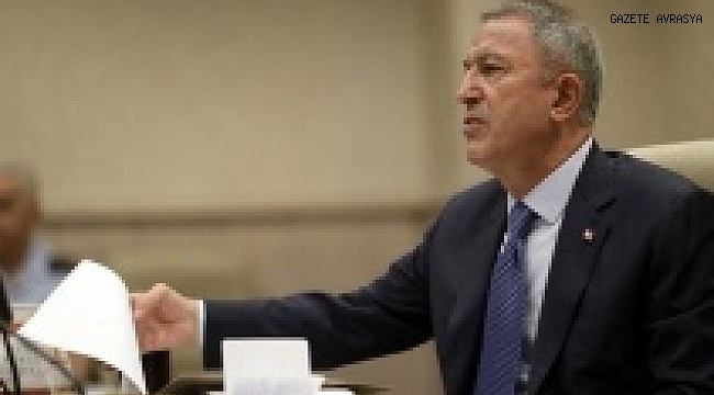 Bakan Akar'dan Afganistan açıklaması.