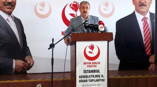 BBP Genel Başkanı Destici'den Afganistan açıklaması