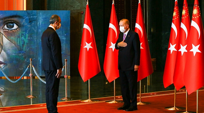Cumhurbaşkanı Erdoğan, 30 Ağustos Zafer Bayramı tebriklerini kabul etti.