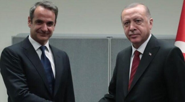Erdoğan ve Miçotakis Bugün Telefonla Görüşecekler