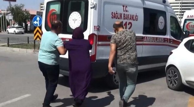 Erzurum&#039;da kaza yapan kocasını öldü sanıp ambulansın peşinden koştu