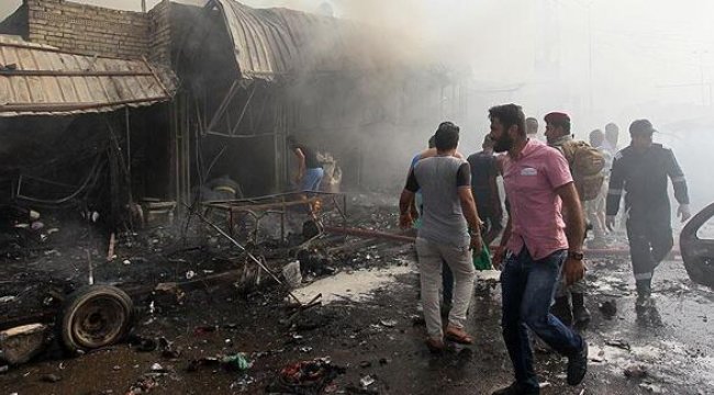 Irak'ın başkenti Bağdat'ta bombalı saldırı