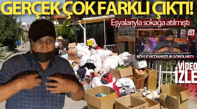 Isparta’da eşyalarıyla sokağa atılan ailenin İzmir’de evi olduğu ortaya çıktı