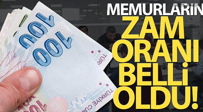 Memur ve memur emeklilerinin zam oranı ne kadar oldu?.