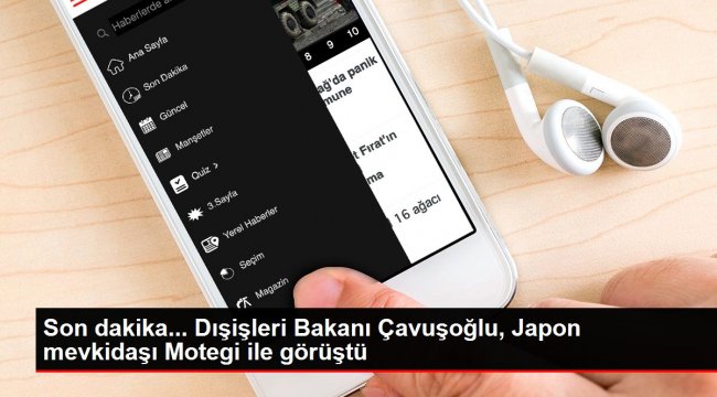 Son dakika... Dışişleri Bakanı Çavuşoğlu, Japon mevkidaşı Motegi ile görüştü