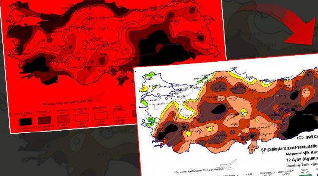 Son dakika: Meteoroloji'den korkutan harita: 'Olağanüstü' kodu ile uyarıldı