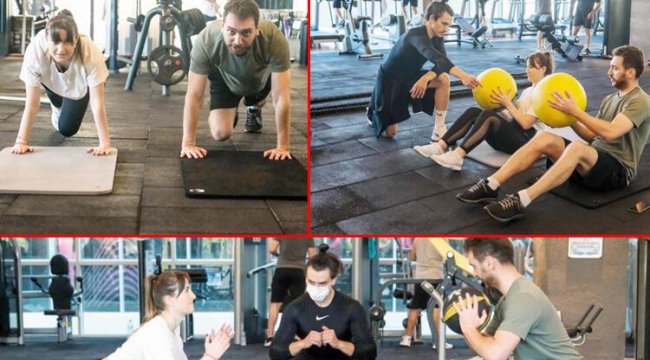 Spor hocasının ‘ağır’ mesaisi